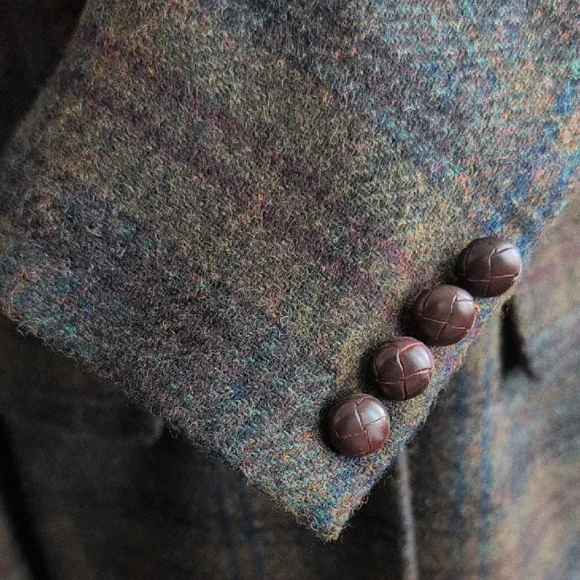 Ralph Lauren Brown Blazer Wool Blend Structured - Picture 3 of 14